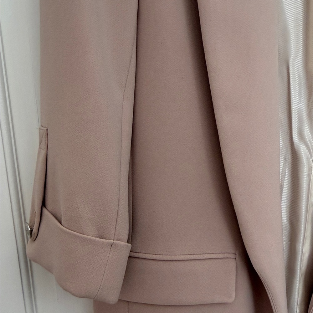 Zara Dusty Rose Blazer Size M - Picture 3 of 5